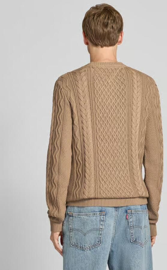 Tommy Jeans Regular fit gebreide pullover van zuiver katoen