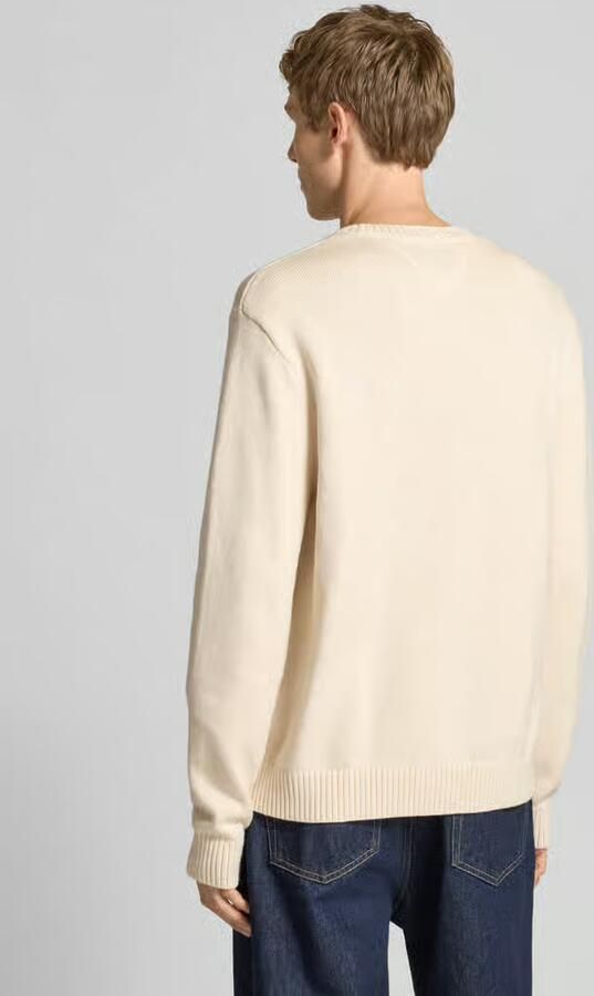 Tommy Jeans Regular fit gebreide pullover van zuiver katoen
