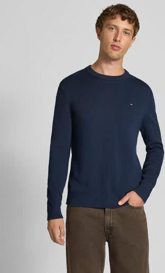 Tommy Jeans Regular fit gebreide pullover van zuiver katoen - Foto 7