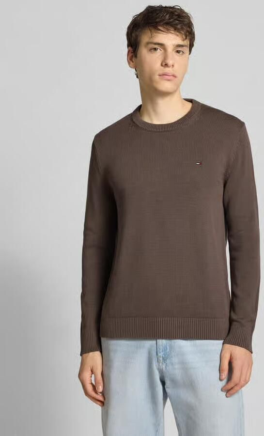 Tommy Jeans Regular fit gebreide pullover van zuiver katoen - Foto 2