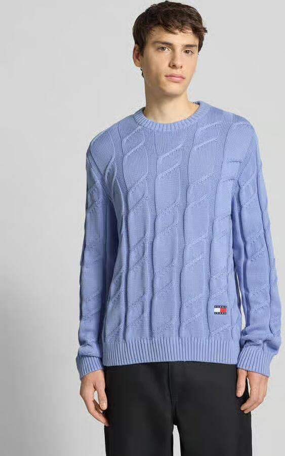 Tommy Jeans Regular fit gebreide pullover van zuiver katoen - Foto 2