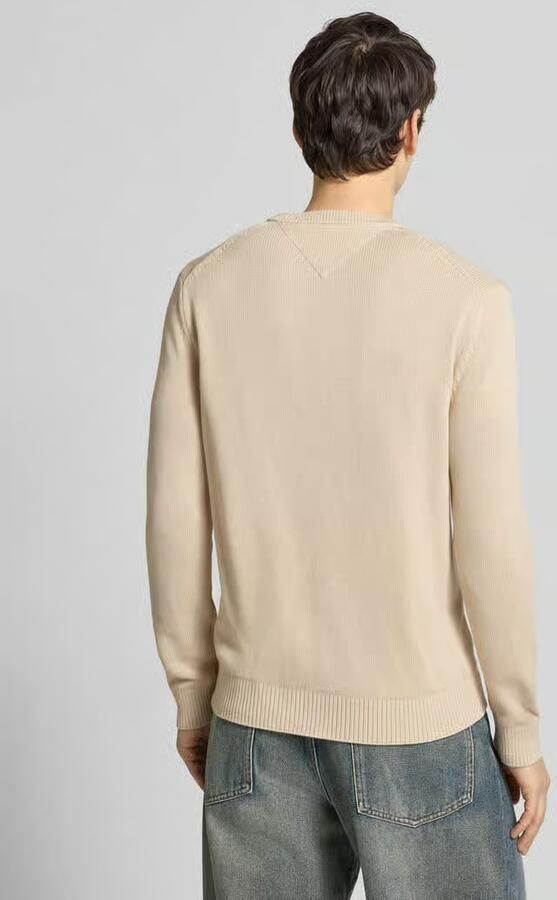 Tommy Jeans Regular fit gebreide pullover van zuiver katoen
