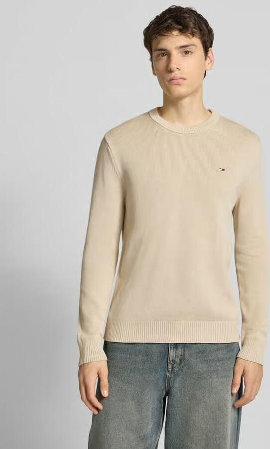 Tommy Jeans Regular fit gebreide pullover van zuiver katoen - Foto 2