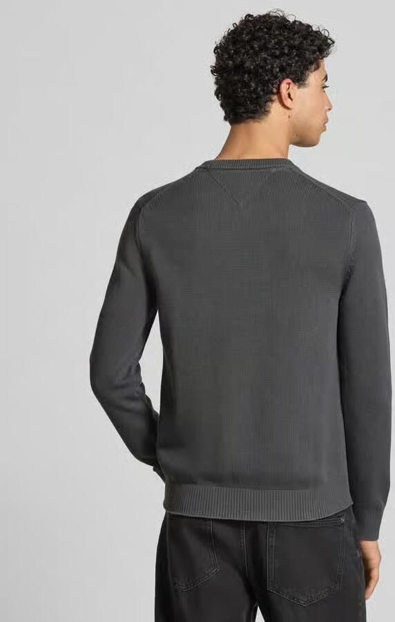 Tommy Jeans Regular fit gebreide pullover van zuiver katoen