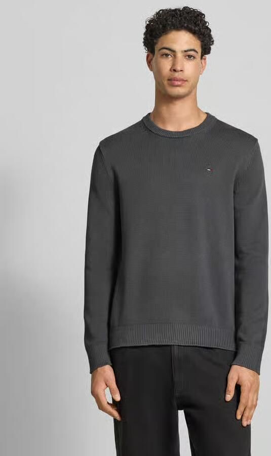 Tommy Jeans Regular fit gebreide pullover van zuiver katoen - Foto 3
