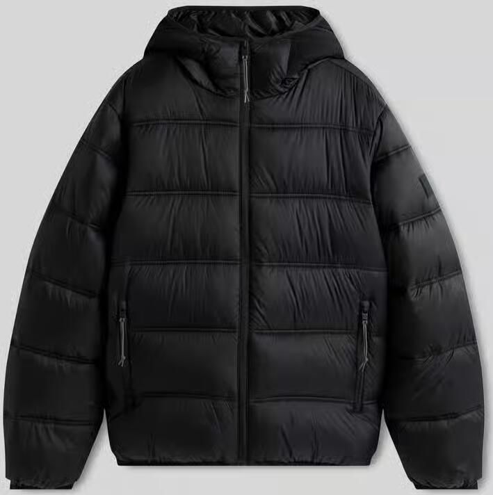 Tommy Jeans Regular Fit gewatteerd jack met capuchonkraag - Foto 6