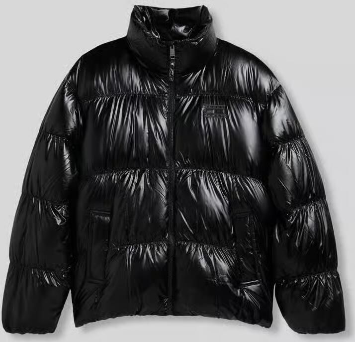 Tommy Jeans Regular fit gewatteerd jack met label stitching