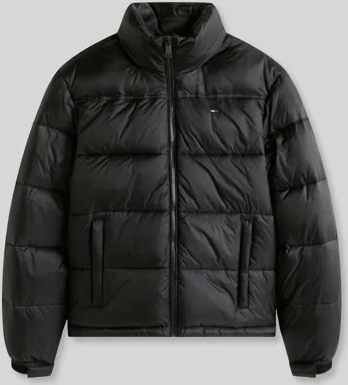 Tommy Jeans Regular fit gewatteerd jack met verborgen capuchon