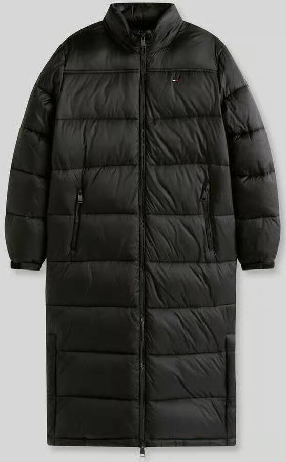 Tommy Jeans Regular fit gewatteerde mantel met verdekte capuchon
