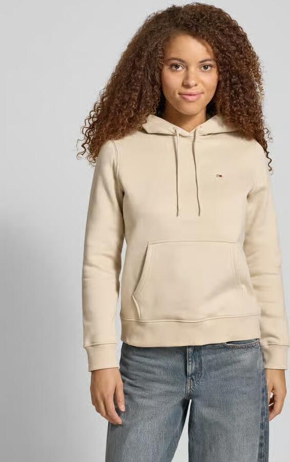 Tommy Hilfiger Regular Small Flag Logo Hoodie Dames - Foto 3