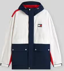 Tommy Jeans regular fit jack van nylon met logopatch