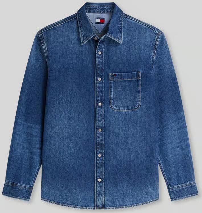 Tommy Jeans regular fit jeanshemd van puur katoen - Foto 2