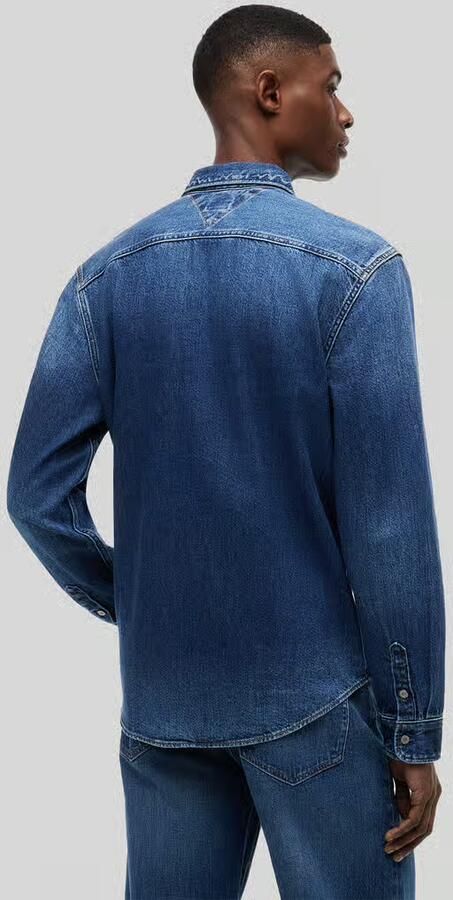 Tommy Jeans regular fit jeanshemd van puur katoen - Foto 2