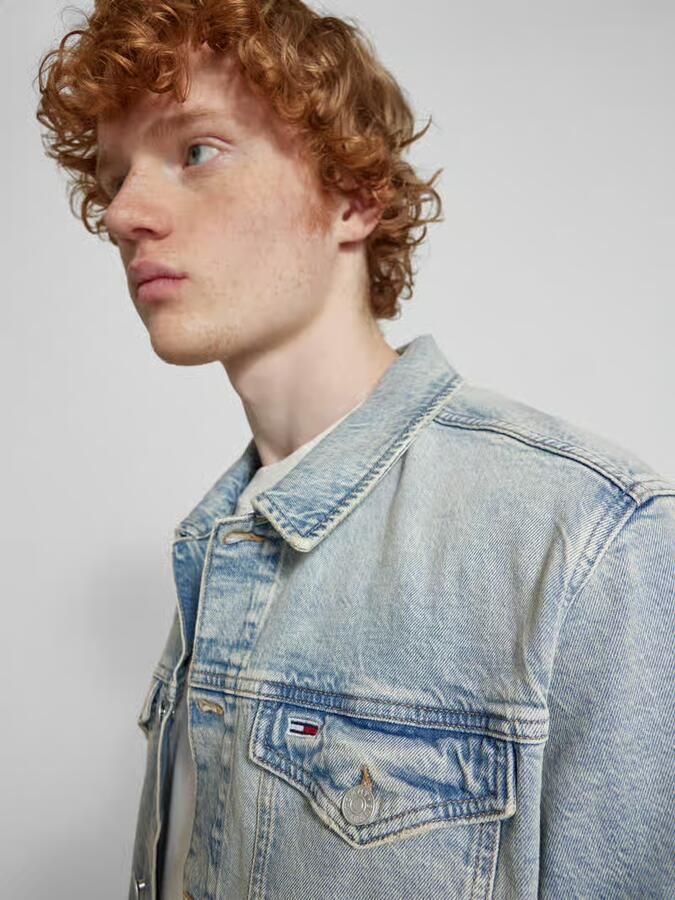 Tommy Jeans Regular fit jeansjack van katoenmix - Foto 2