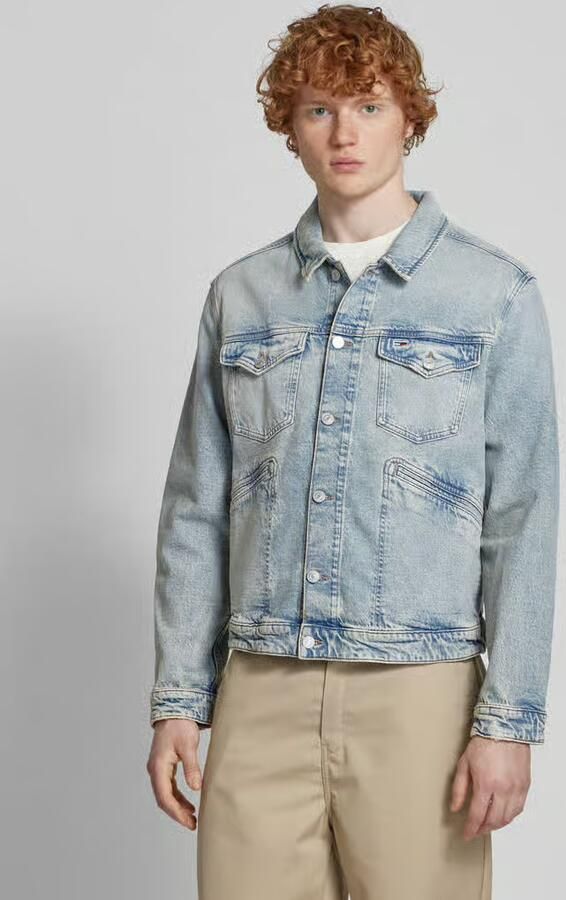 Tommy Jeans Regular fit jeansjack van katoenmix - Foto 4