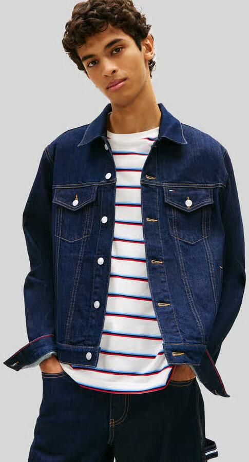 Tommy Jeans Regular fit jeansjack van katoenmix - Foto 2