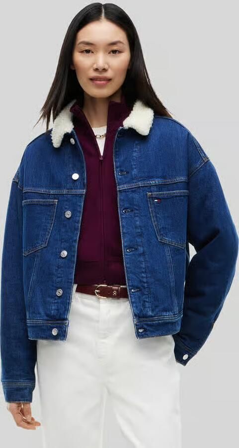 Tommy Jeans Regular fit jeansjack van katoenmix - Foto 2