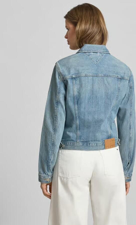 Tommy Jeans regular fit jeansjack van puur katoen model 'CLASSIC TRUCKER EXT BJ801' - Foto 4
