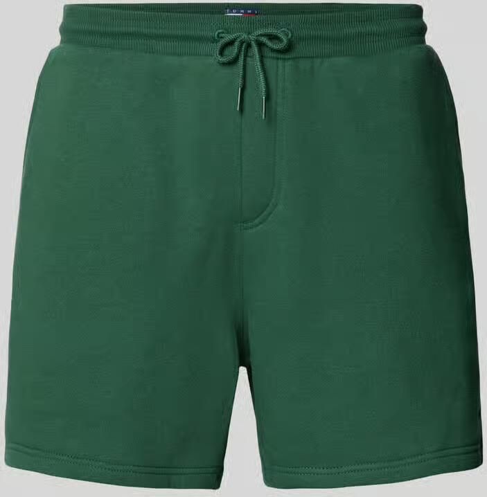 Tommy Jeans Regular fit korte cargobroek van katoenmix