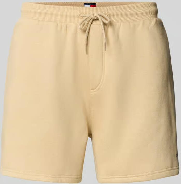 Tommy Jeans Regular fit korte cargobroek van katoenmix