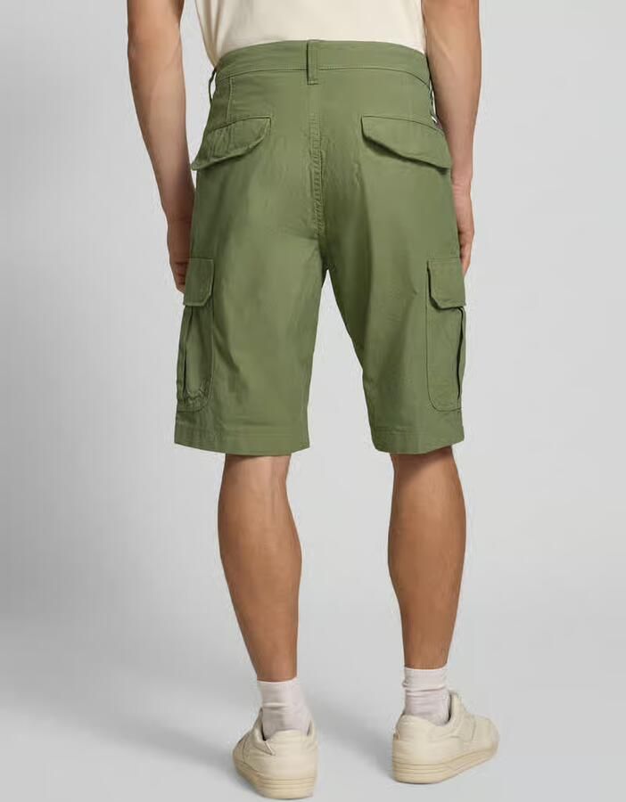 Tommy Jeans Regular fit korte cargobroek van puur katoen model 'OTIS'