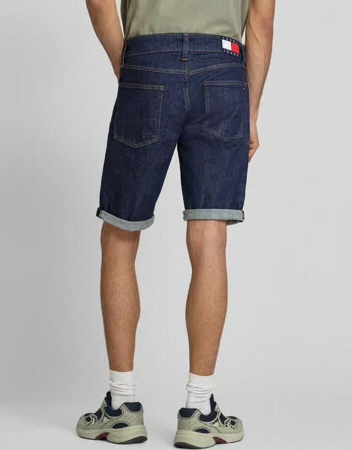 Tommy Jeans regular fit korte jeans van katoenmix