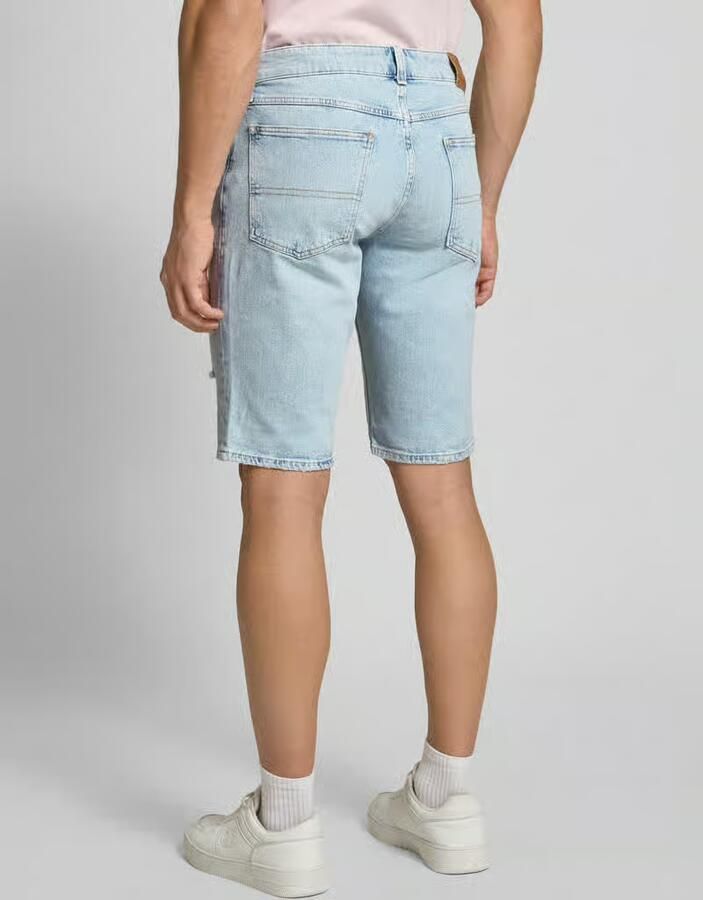 Tommy Jeans Regular fit korte jeans van katoenmix model 'RONNIE'
