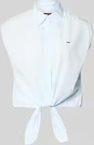 Tommy Jeans regular fit overhemdblouse van puur katoen