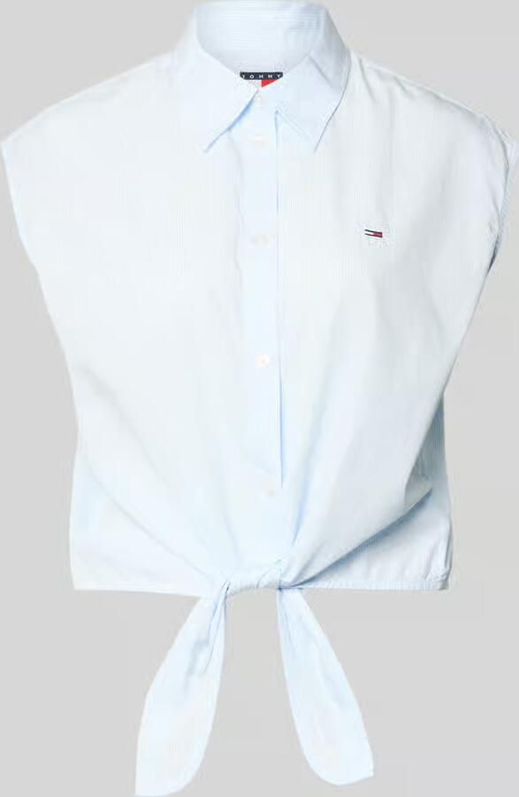 Tommy Jeans regular fit overhemdblouse van puur katoen - Foto 2