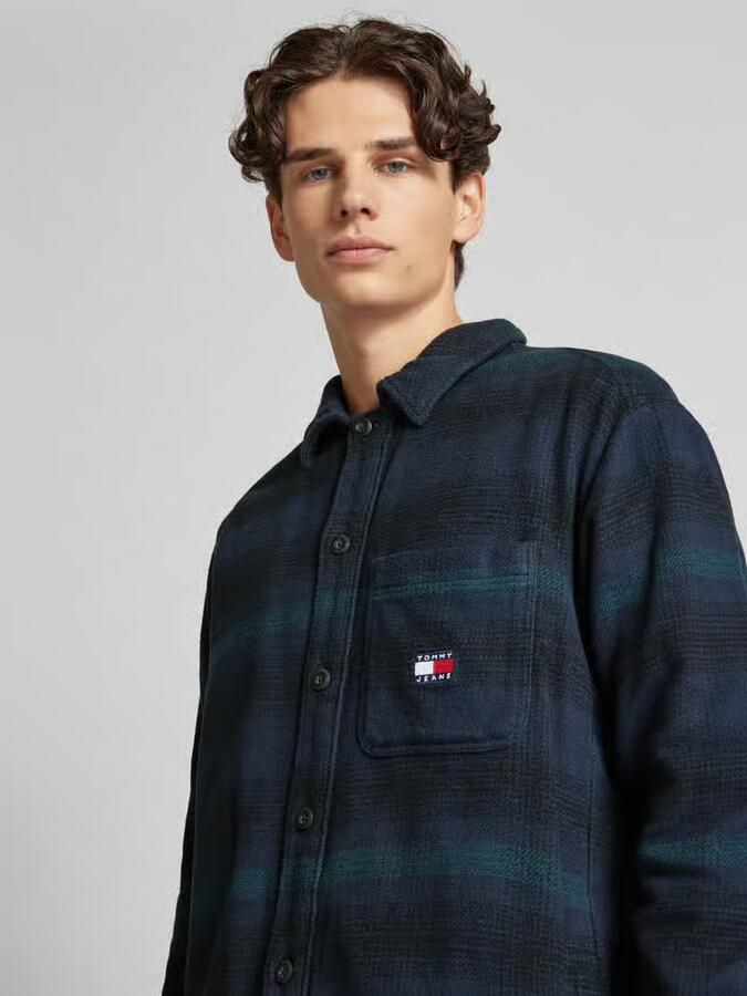 TOMMY JEANS Overhemdjasje TJM BADGE CHECK OVERSHIRT - Foto 2