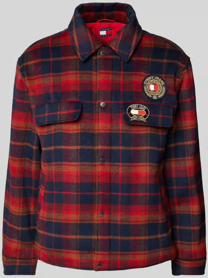 Tommy Jeans Regular fit overhemdjack met borstzak - Foto 2