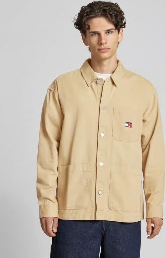 Tommy Jeans Regular fit overhemdjack met opgestikte zakken - Foto 3