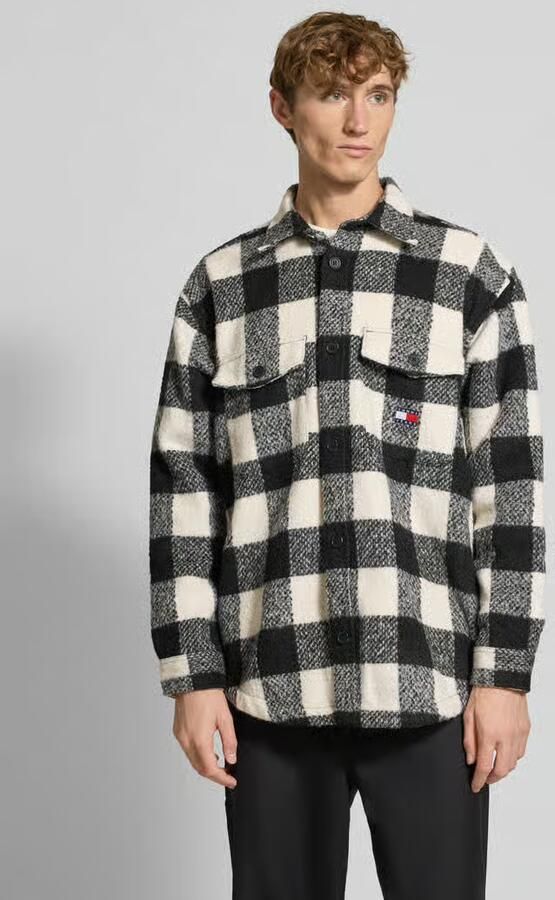 TOMMY JEANS Heren Overshirts Tjm Check Overshirt Ext Multi - Foto 9