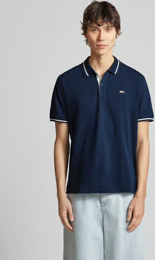 TOMMY JEANS Poloshirt TJM REG TIPPED POLO met gestreepte details - Foto 3