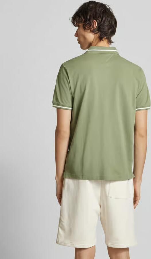 Tommy Jeans Regular fit poloshirt met logostitching