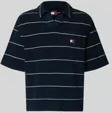 Tommy Jeans regular fit poloshirt van katoenmix