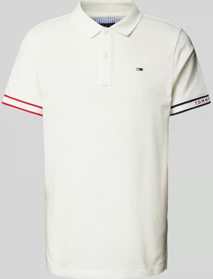 Tommy Hilfiger Polo Shirt Korte Mouw TJM FLAG CUFF DM0DM21306 - Foto 6