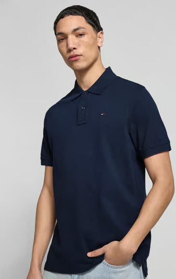 Tommy Jeans Regular Fit poloshirt van puur katoen - Foto 2