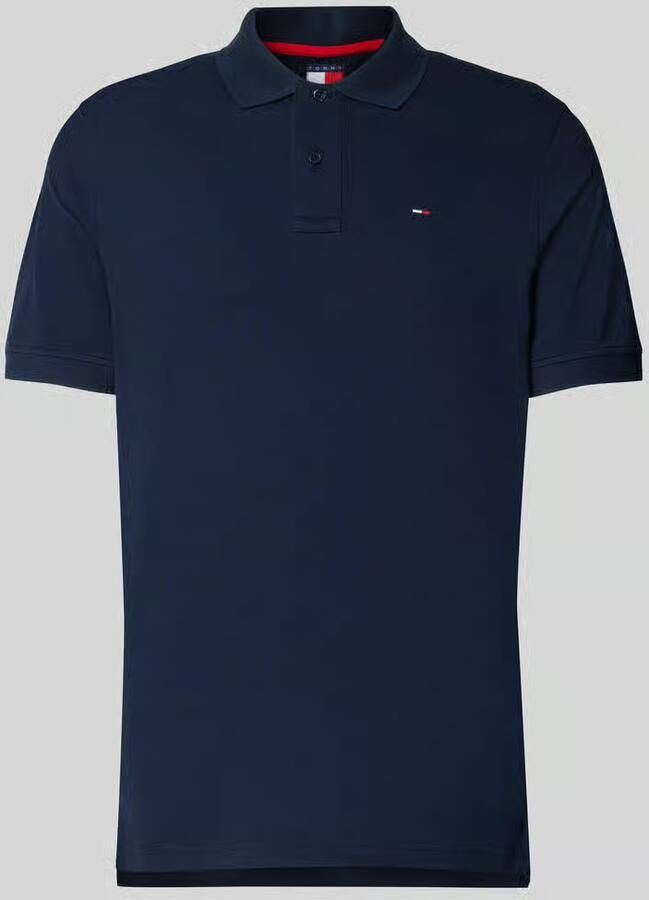 Tommy Jeans Regular Fit poloshirt van puur katoen
