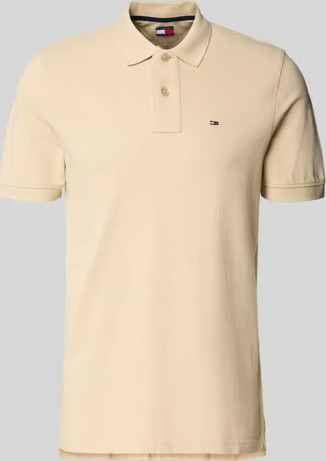 Tommy Jeans Regular Fit poloshirt van puur katoen