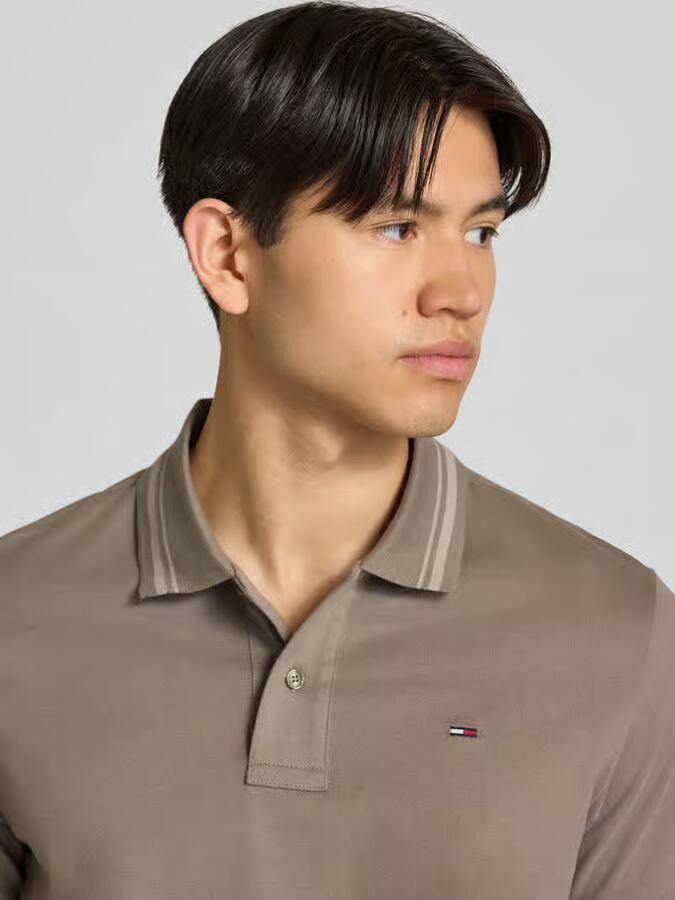 Tommy Jeans regular fit poloshirt van puur katoen