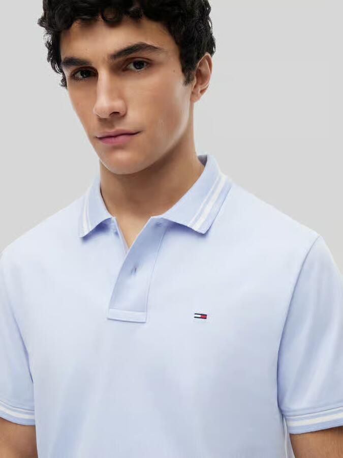 Tommy Jeans regular fit poloshirt van puur katoen