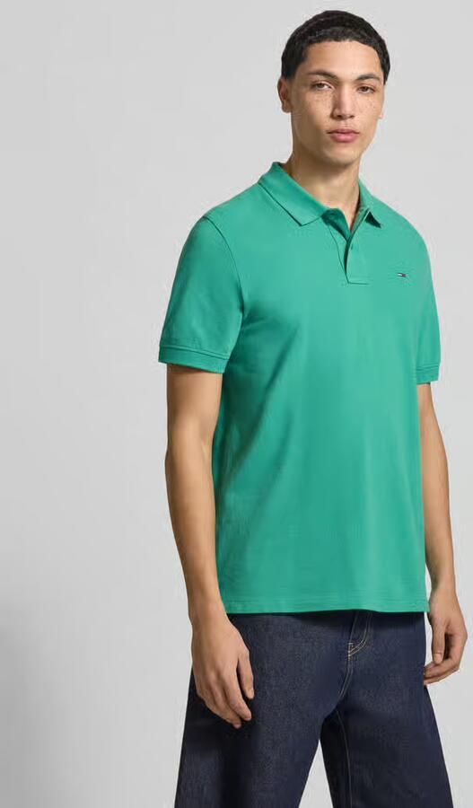 TOMMY JEANS Heren Polo's & T-shirts Tjm Reg Ess Polo Ext Groen - Foto 10