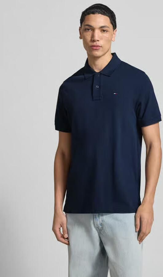 Tommy Jeans Regular Fit poloshirt van puur katoen - Foto 4