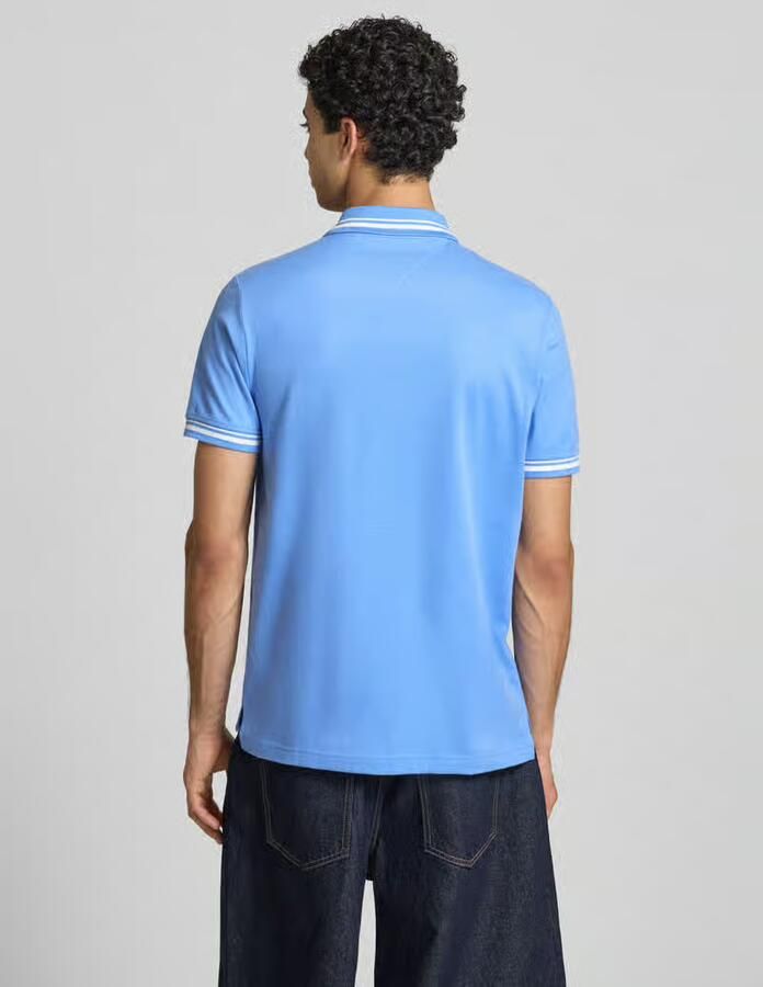 Tommy Jeans regular fit poloshirt van puur katoen