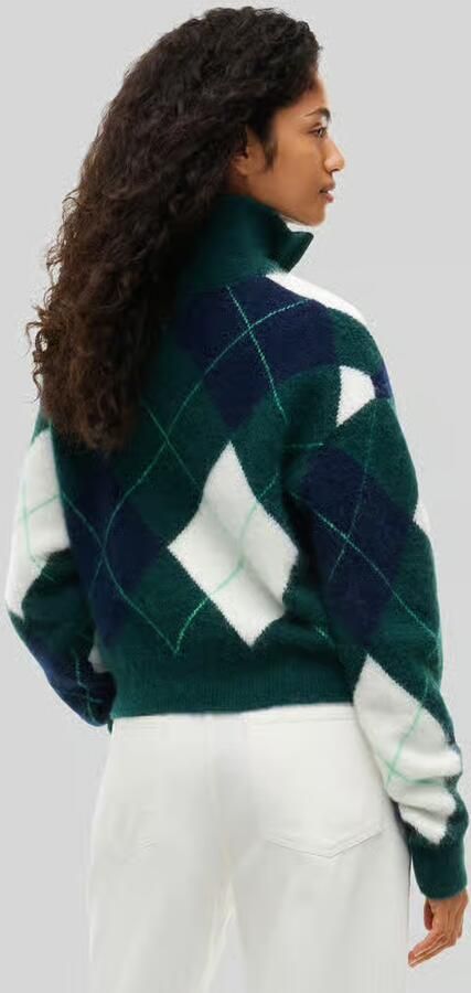 Tommy Jeans Regular fit pullover van mix van alpaca en wol - Foto 2