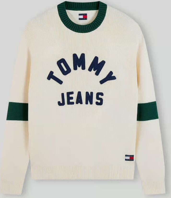 Tommy Jeans Regular fit pullover van pure katoen model 'NEW CLASSICS'
