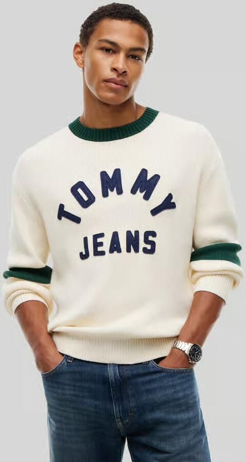 Tommy Jeans Regular fit pullover van pure katoen model 'NEW CLASSICS' - Foto 2