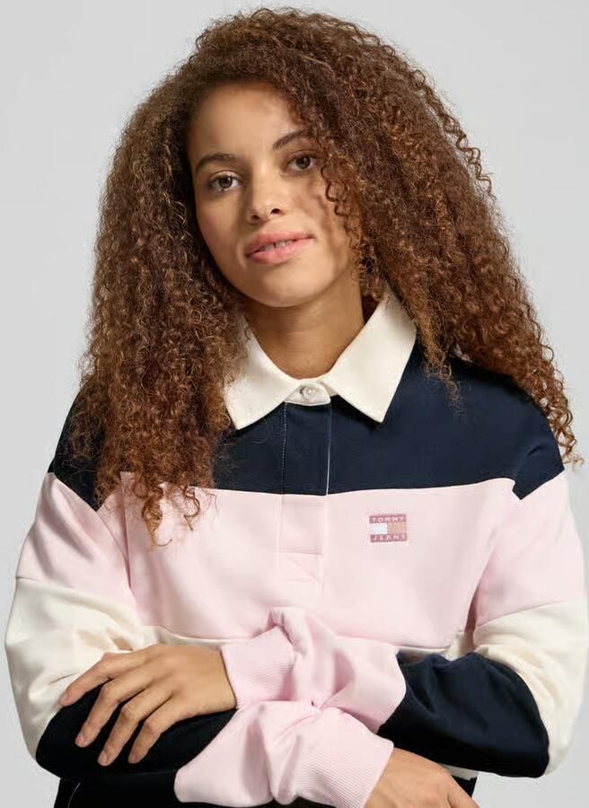 Tommy Jeans Regular fit pullover van puur katoen - Foto 2