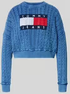 Tommy Jeans regular fit pullover van puur katoen